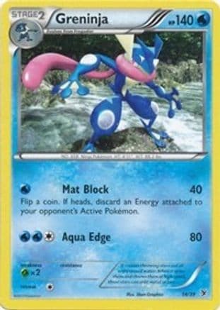 Greninja — Pokémon TCG card