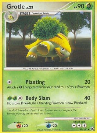 Grotle — Majestic Dawn Pokémon TCG card by Daisuke Ito