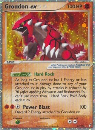 Groudon ex — Crystal Guardians Pokémon TCG card by Takabon