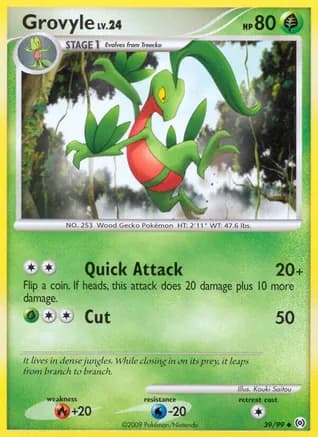 Grovyle (39) — Arceus