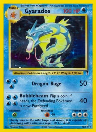 Gyarados — Legendary Collection Pokémon TCG card by Mitsuhiro Arita