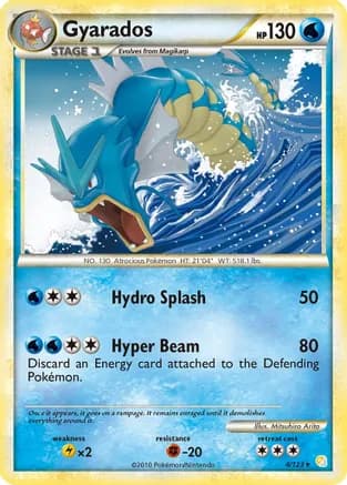 Gyarados — HeartGold SoulSilver