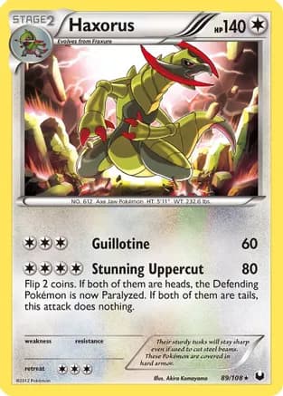 Haxorus — Dark Explorers