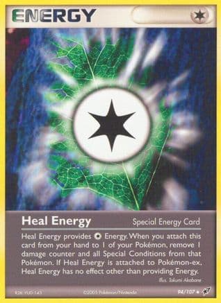 Heal Energy — EX Deoxys Pokémon TCG card by Takumi Akabane