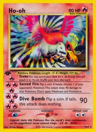 Ho-oh (7) — Pokémon TCG card