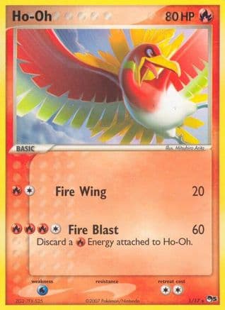 Ho-Oh — POP Series 5 Pokémon TCG card by Kouki Saitou