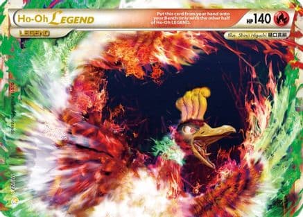Ho-Oh Legend (Top) — Pokémon TCG card