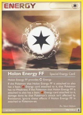 Holon Energy FF — EX Delta Species Pokémon TCG card by Takumi Akabane