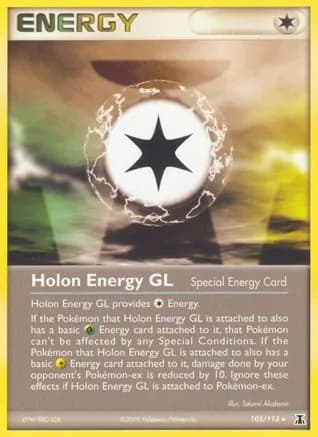 Holon Energy GL — EX Delta Species Pokémon TCG card by Takumi Akabane