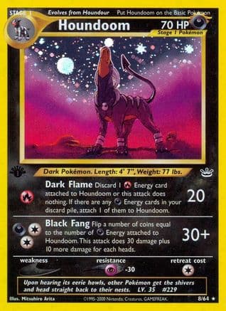 Houndoom — Pokémon TCG card