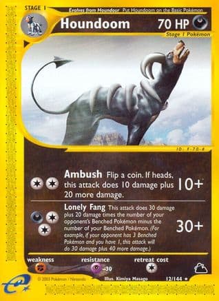 Houndoom (12) — Skyridge