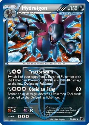 Hydreigon (Team Plasma) — Plasma Freeze