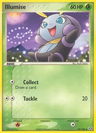 Illumise — EX Emerald Pokémon TCG card by Kouki Saitou