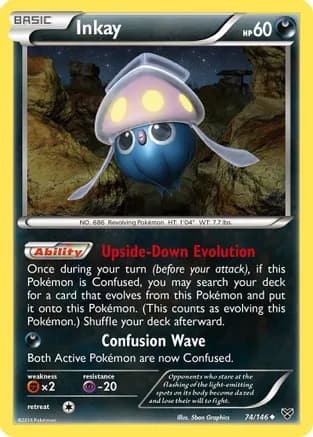 Inkay (74) — XY Base Set