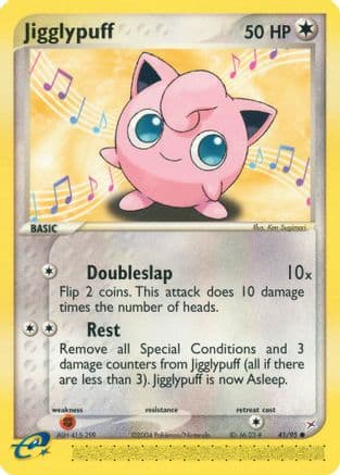 Jigglypuff — Team Magma vs Team Aqua Pokémon TCG card by Mizue