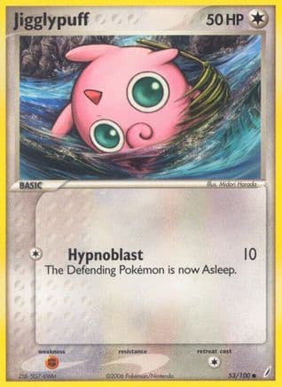 Jigglypuff — Crystal Guardians Pokémon TCG card by Midori Harada