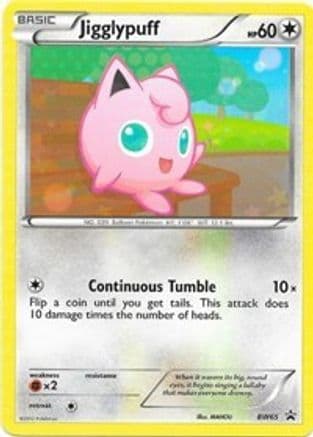 Jigglypuff - BW65 — Black and White Promos Pokémon TCG card by MAHOU