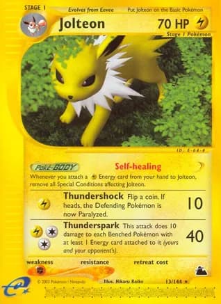 Jolteon (13) — Skyridge