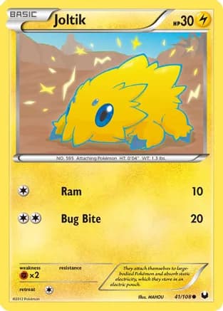 Joltik (41) — Dark Explorers