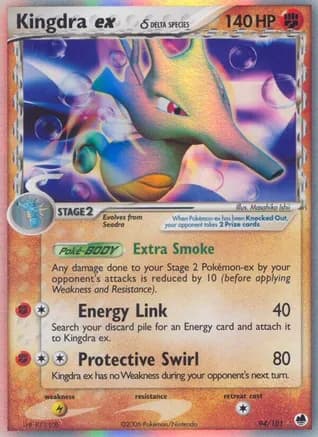 Kingdra ex (Delta Species) — EX Dragon Frontiers
