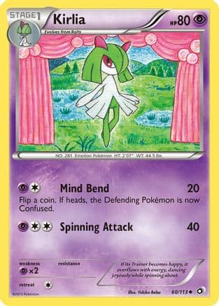 Kirlia — Legendary Treasures Pokémon TCG card by 0313
