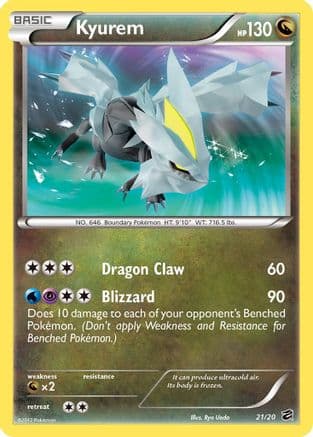 Kyurem — Pokémon TCG card