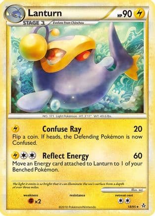 Lanturn — Unleashed Pokémon TCG card by sui