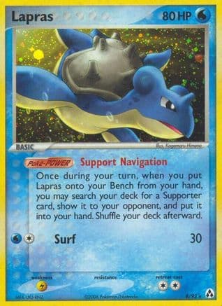 Lapras — Legend Maker Pokémon TCG card by Kagemaru Himeno