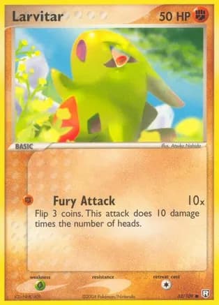 Larvitar - 062/109 — EX Team Rocket Returns