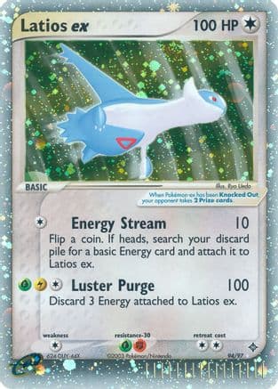 Latios ex — Dragon Pokémon TCG card by Ryo Ueda