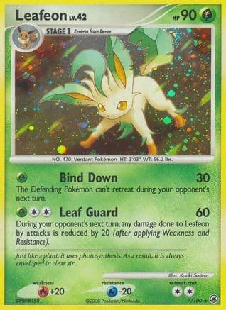 Leafeon (7) — Pokémon TCG card