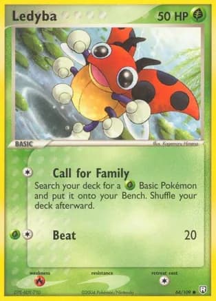 Ledyba — EX Team Rocket Returns