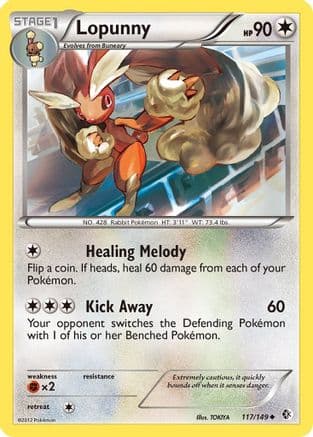 Lopunny — Boundaries Crossed Pokémon TCG card by TOKIYA