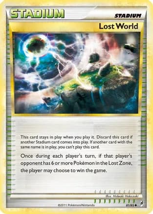 Lost World — Call of Legends Pokémon TCG card by Hideaki Hakozaki