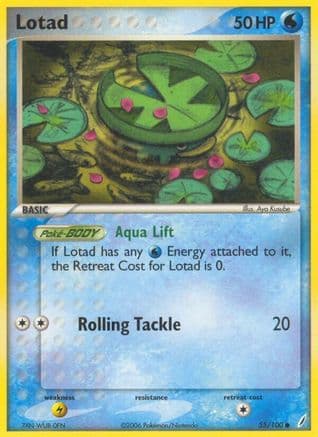 Lotad — Crystal Guardians Pokémon TCG card by Aya Kusube