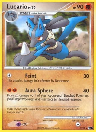 Lucario — Pokémon TCG card