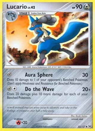 Lucario — Platinum