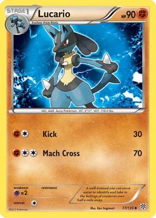 Lucario (77) — Plasma Storm