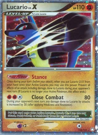Lucario LV.X — Mysterious Treasures