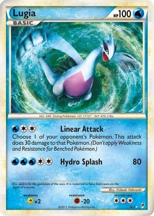 Lugia (Shiny) — Pokémon TCG card