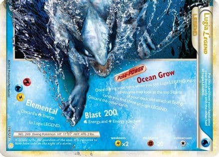 Lugia Legend (Bottom) — Pokémon TCG card