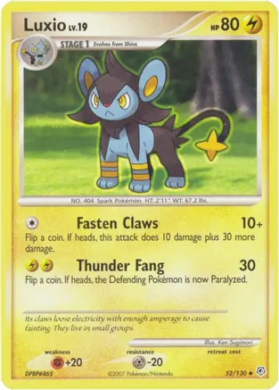 Luxio — Diamond and Pearl