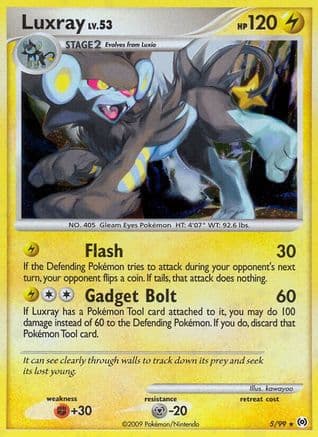 Luxray — Arceus Pokémon TCG card by kawayoo