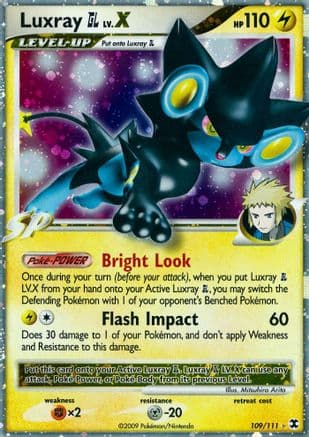Luxray GL Lv.X — Pokémon TCG card