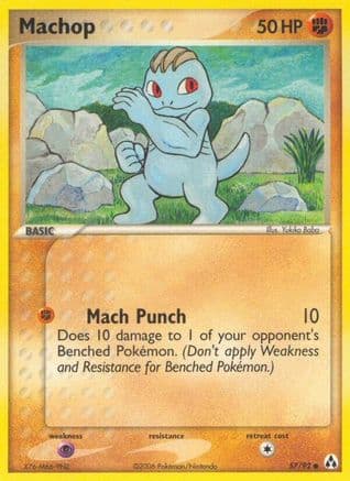 Machop — Legend Maker Pokémon TCG card by Mitsuhiro Arita