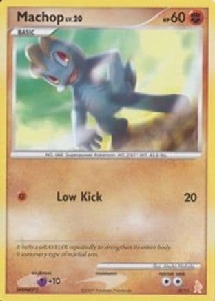 Machop — DP Trainer Kit: Manaphy & Lucario Pokémon TCG card by Unknown