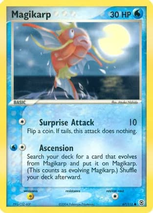 Magikarp — EX FireRed & LeafGreen Pokémon TCG card by Atsuko Nishida
