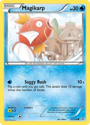 Magikarp — Dragons Exalted Pokémon TCG card by Mizue