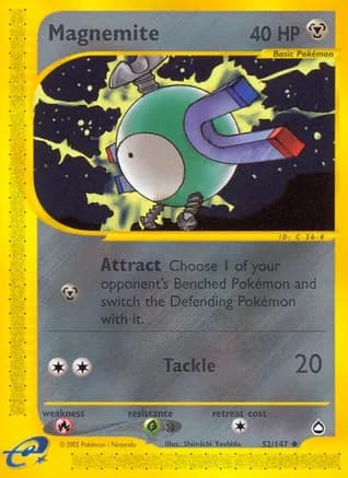 Magnemite (52) — Aquapolis