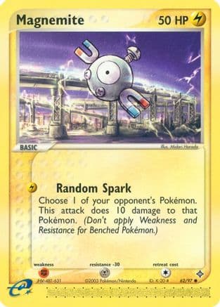 Magnemite - 62/97 — Dragon